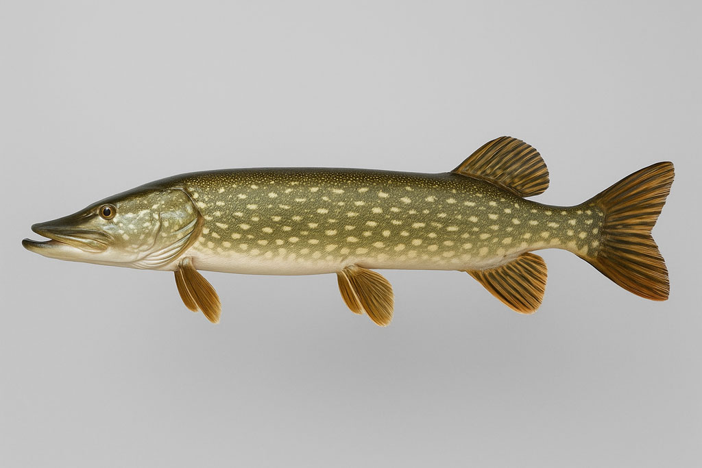 Esox lucius - Štuka